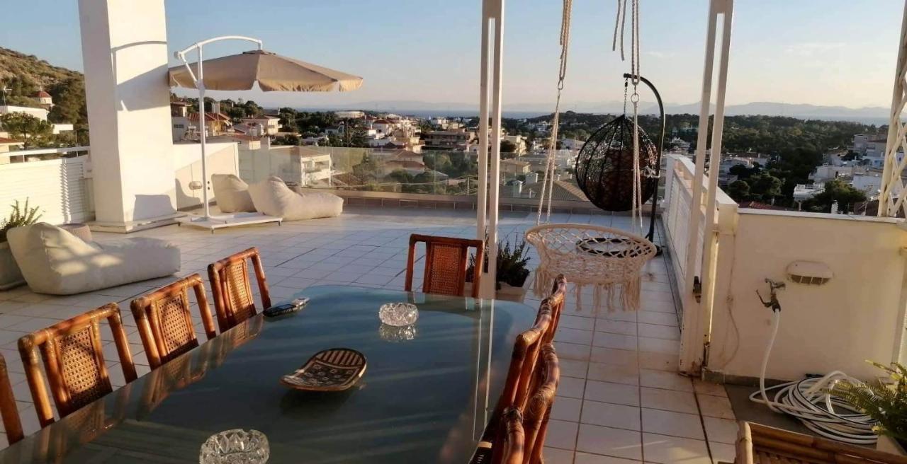 Villasonboard Vouliagmeni Penthouse Veranda Sea-View & Beach Atenas Exterior foto